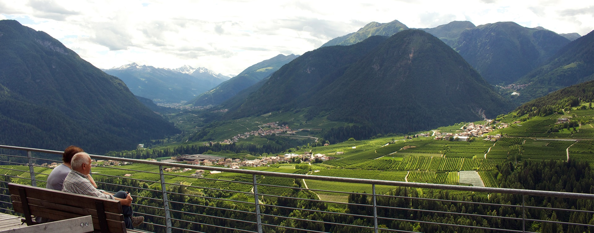 Rankipino | La pista ciclo-pedonale della Val di Non che collega il Passo Palade alla Val di Sole.